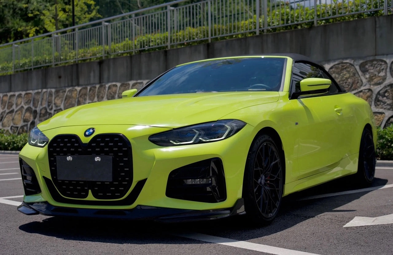 Super Gloss St. Paul Yellow Car Wrap