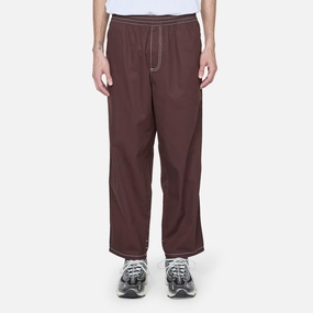 Surf Contrast Pant Chocolate | White