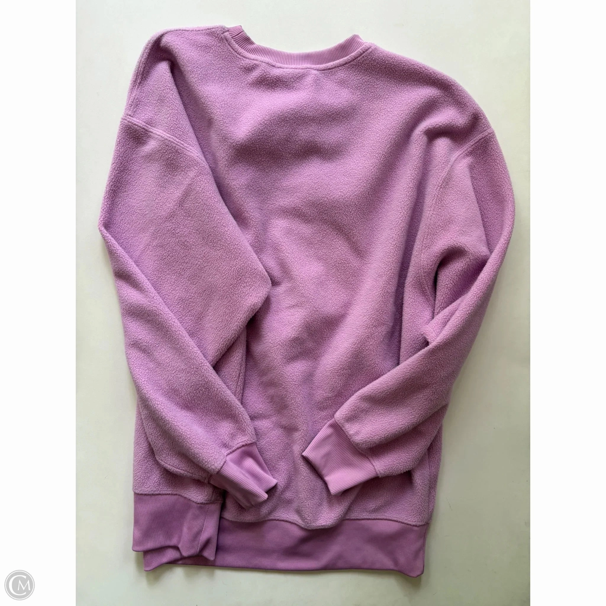 Sweatshirt Crewneck By Nike In Pink, Size: M