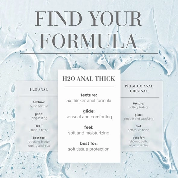 System Jo - H2O Anal Thick Original Water Based Lubricant