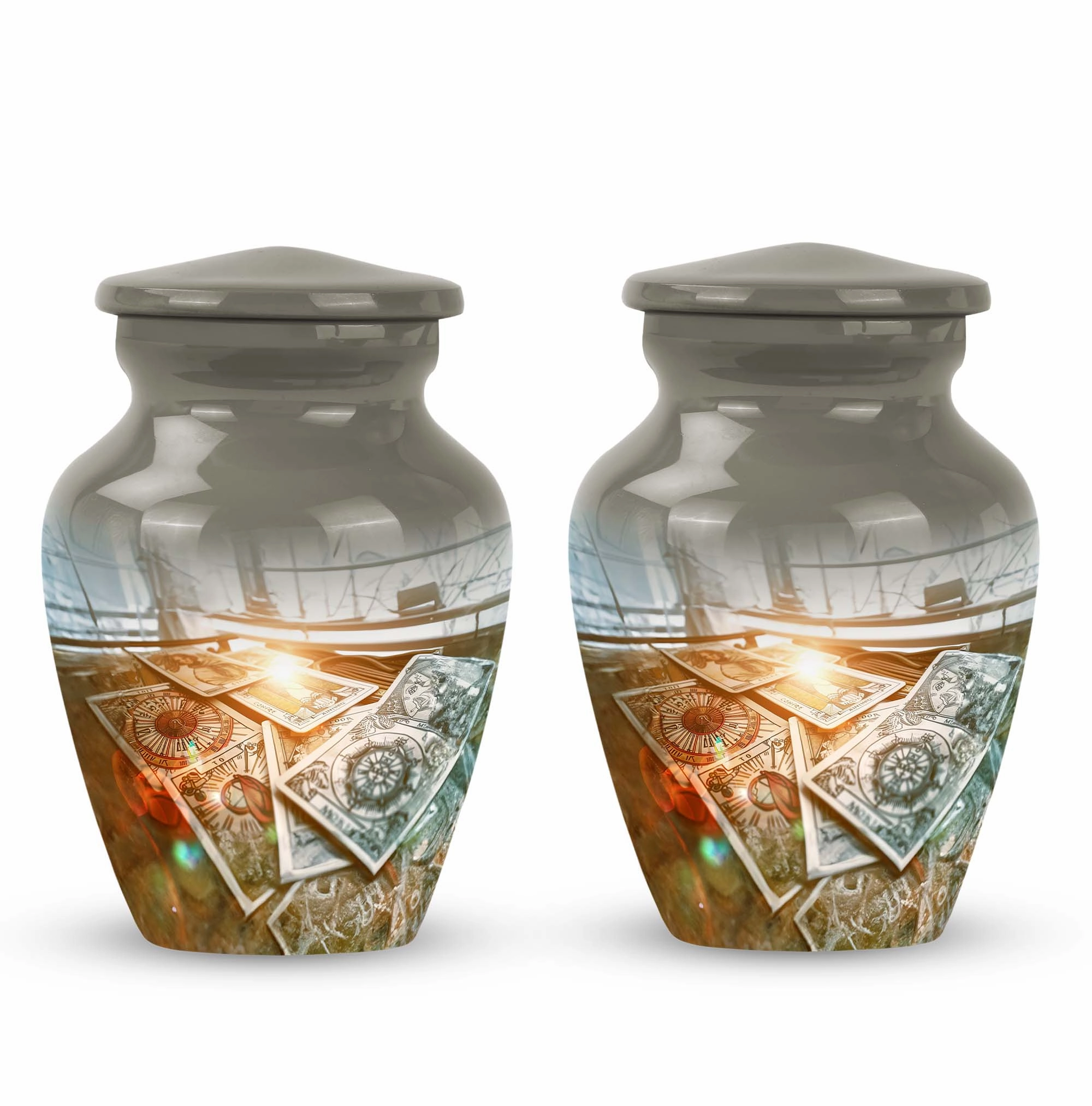 Tarot Abstract Commemorative Medium Burial Urn