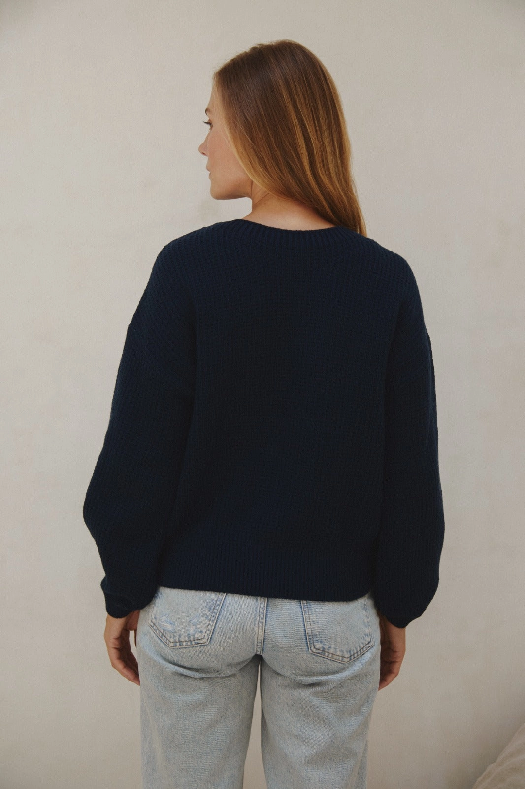 Textured Merino Wool Jumper
