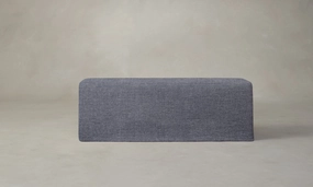 The Beacon Dining Bench - Heritage Belgian Linen Lake