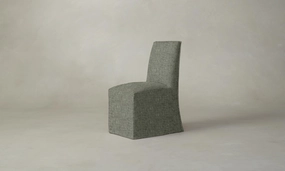 The Beacon Dining Chair - Heritage Belgian Linen Thyme