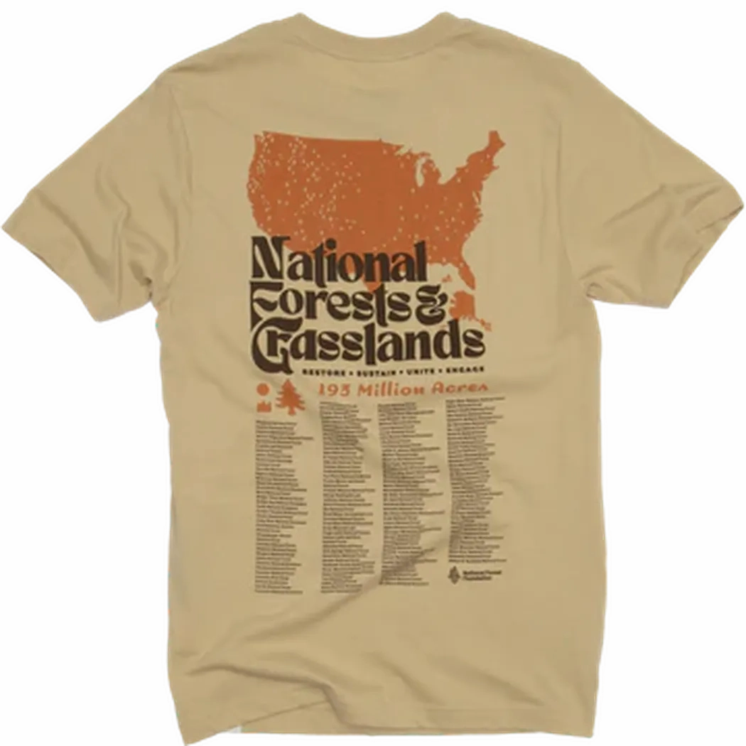 The Landmark Project National Forests and Grasslands Pocket Tee