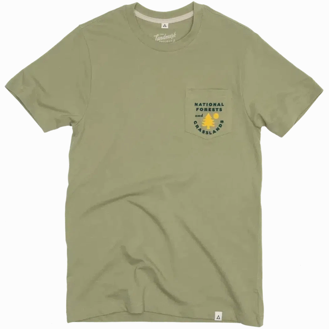 The Landmark Project National Forests and Grasslands Pocket Tee