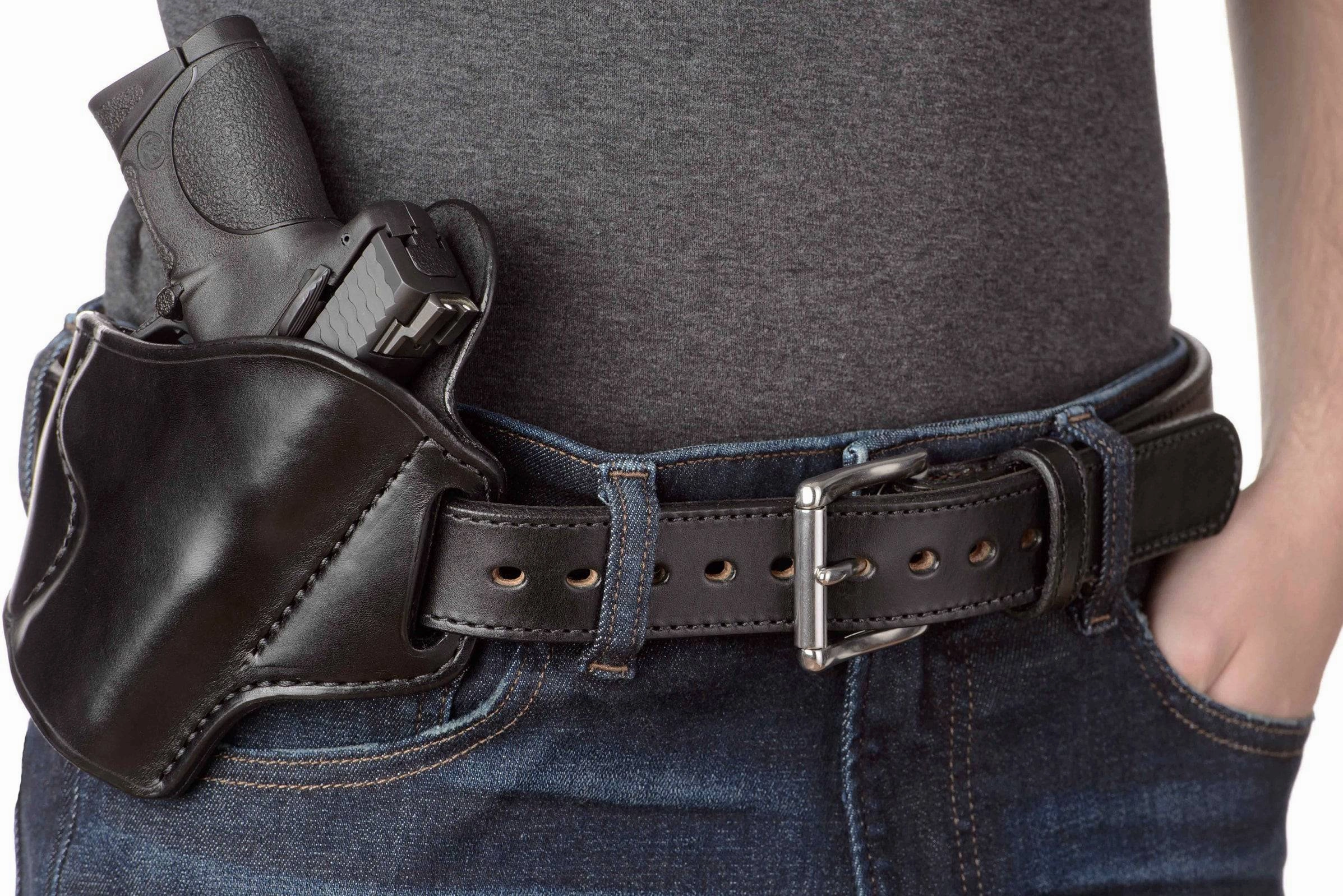 The Norris: Men's Black Stitched Leather Belt Max Thick With Steel Core 1.50"