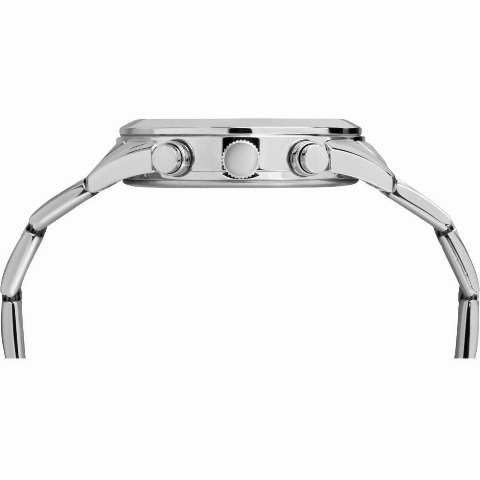 Timex Men's Chronograph Watch - Torrington Silver Tone Case Bracelet | TW2R91000VQ