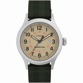 Timex Men's Watch - Expedition North Sierra Date Display Green Strap | TW2V65800JR