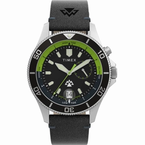 Timex Men's Watch - Expedition North Silver Case Quartz Black Dial Strap | TW2W21900JR