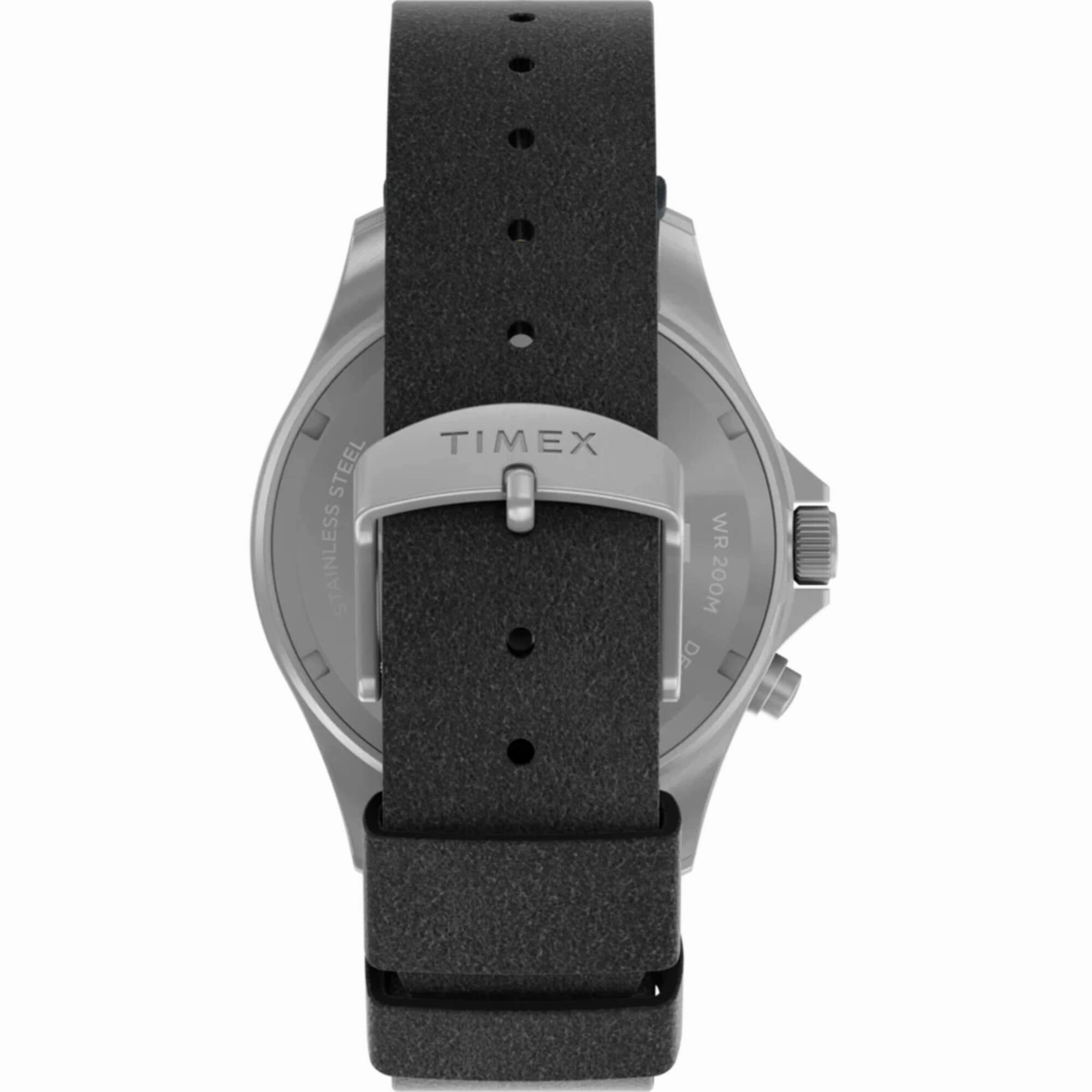 Timex Men's Watch - Expedition North Silver Case Quartz Black Dial Strap | TW2W21900JR