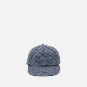 Tom Cap Wool Blue Check