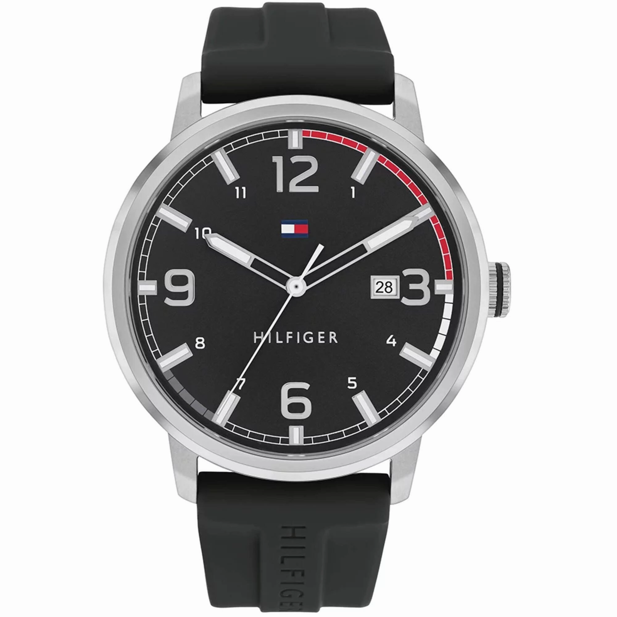 Tommy Hilfiger Men's Watch and Bracelet Set - Essentials Quartz Black Dial | 2770139