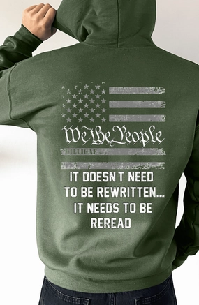 We the People Pullover Hoodie