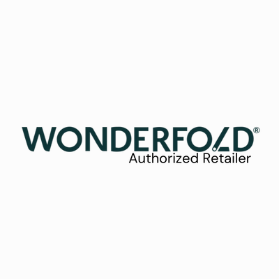 Wonderfold W4 Luxe Pro (4-Seater) Double Seater Stroller Wagon (Charcoal Gray)