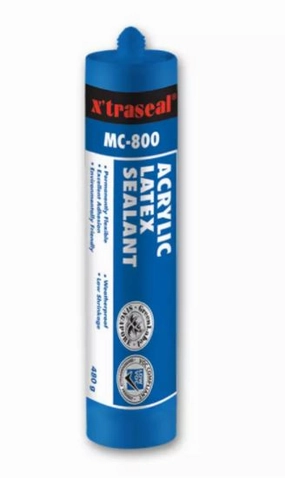 X'traseal Mc-800 (480g) Acrylic Latex Sealant White (In & out Door) | Model : SIL-XMC800-WH